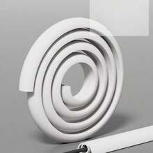 Canaleta de cable PVC para instalación en superficie del suelo, autoadhesiva, antipisada, invisible, suave, cubierta para canaleta de cable, decoración de piso, canaleta de cable abierta - 3 cm de ancho - Ver 11