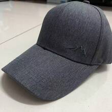 1pc Men's Embroidered Baseball Cap - Dark Grey - View 3