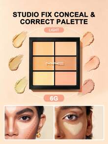 MAC M.A.C. STUDIO FIX 遮瑕修容盤 - Light-TOTAL 淨重 0.21 OZ./6g E - Light - 查看 1