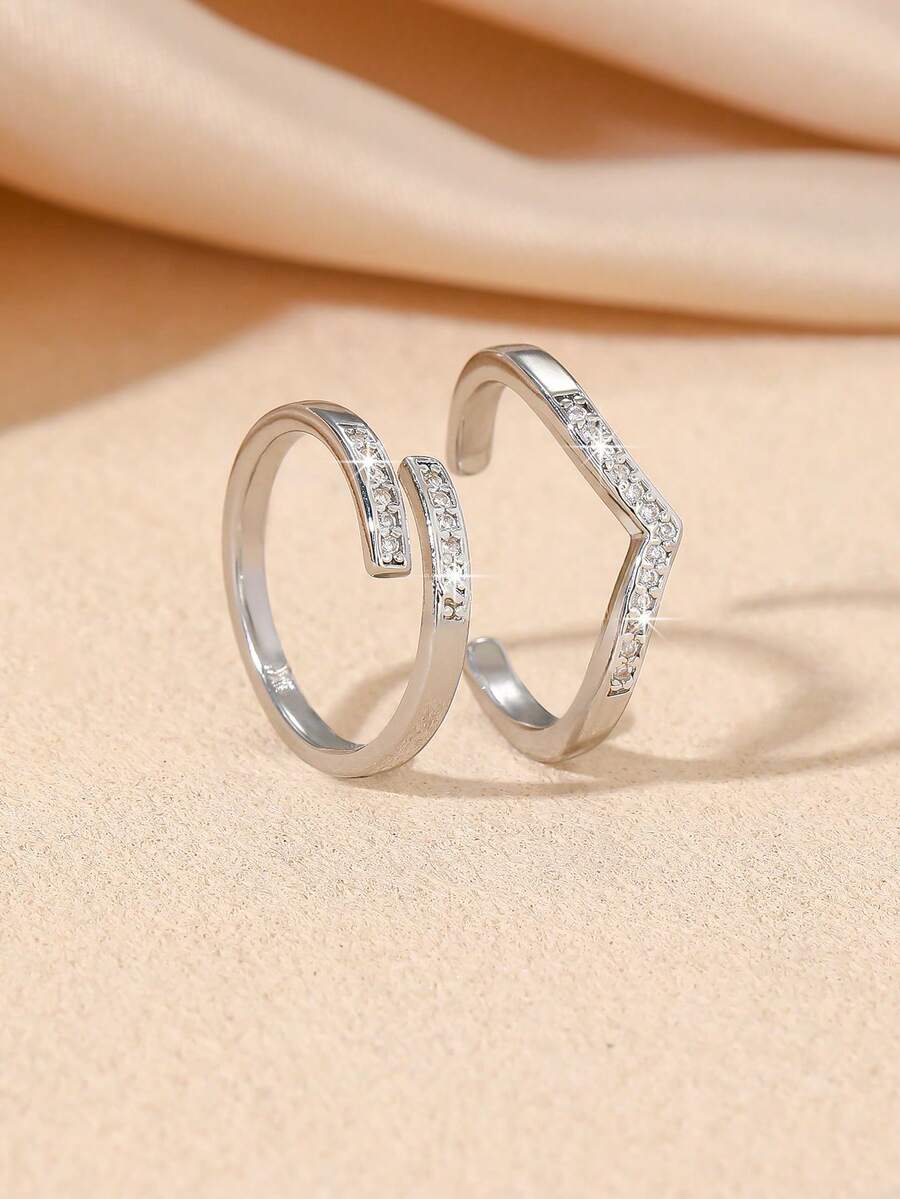 1pc Shiny Gold Toe Ring Set - Butterfly Design, Delicate Adjustable, Suitable For Women's Summer Beach Wear - Geometric - View 1