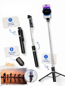 Black Selfie Stick