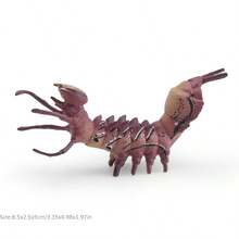 Realistic Worm Model Toy, Butterfly , Mantis, Beetle Model, Insect Enthusiast, Garden Scene Building Decoration Model Ornament, Gift - 彩色 - 查看 21