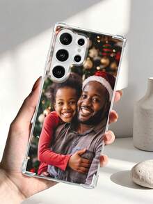 1pc Customized Photo Protective Phone Case Compatible With IPhone 16 Pro Max/17 Pro Max, S24U, Compatible With Redmi And Other Models,International Version, Not The Domestic Version - Clear - View 5