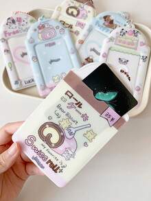 1 PC 3-Inch Pendant, Star Chasing Small Card Storage, Compact Card Holder, 3-Inch, Back To School, First Day Of School - Multicolor - View 7