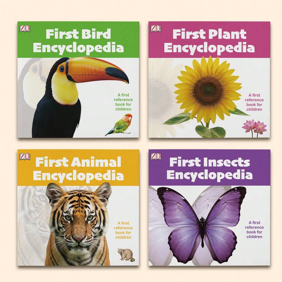 Children's Reading Game Encyclopedia, Covering Animals, Plants, Insects And More, With Beautiful And Interesting Pictures To Help Children Expand Their Horizons