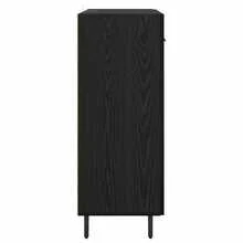 Villeneuve Buffet, Black Oak, 69.5 X 34 X 90 Cm, Engineered Wood - Black - View 7