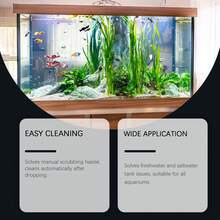Fish Tank Cleaner Daily Cleaning Maintenance Freshwater Fish Tank Care Clear Fish Pond Cleaner Fish Pond Fish Tank Water Quality Purification Care Liquid - A-Blue - View 3