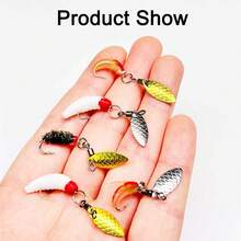 9Pcs-3Boxes Bundle Fly Fishing Flies Sequin Bait(3Pcs/Box-StylesA+3Pcs/Box-StylesB+3Pcs/Box-StylesC)Wet Flies Bait Flies For Flishing Trout/Carp Fishing Lure (With Flies Box) - Multicolor - View 6
