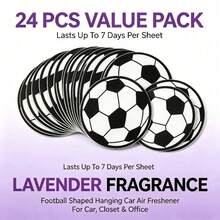 Unique Football Design, Classic Black & White Patterns, Perfect Gift For Sports Fans, Exquisite Rearview Mirror Pendant - Zuqiu - View 15