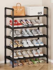 2-7 Tier Shoe Rack, 2 Pairs Per Shelf, Durable Metal Shoe Rack, Small Stackable Shoe Rack, Suitable For Room/Bedroom/Living Room/Shoe Storage - Multicolor - View 7