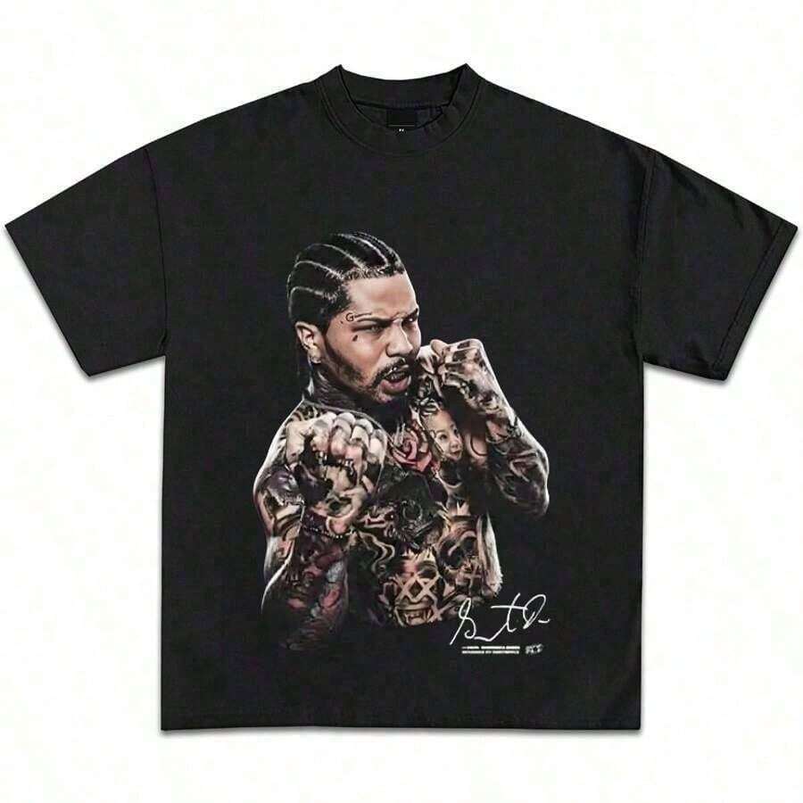 Men T-Shirts - Black - View 1