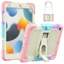 Heavy Duty Shockproof Protective Case Compatible With Ipad (A16) 11th Gen/Air11/Air13 M3 (2025) 9th/8th/7th Gen (2021/2020/2019), Rugged Hard Shell Protective Cover With Built-In Stand, Suitable For 10.2-Inch IPad 2021/2020/2019 - Camouflage Pink - View 2