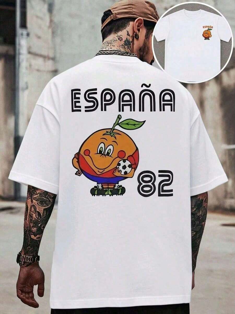 Men's Summer Short Sleeve-Shirt, Round Neck, Comfortable And Relaxed Fit, Printed. Hot Item.
