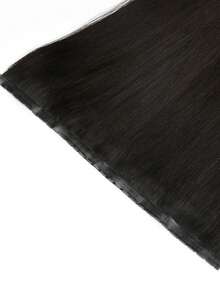 Drak Brown Injected Hole Butterfly Weft Human Hair Extensions Twin Tab Weft Invisible #2 Brown Hole Weft Micro-Loop Real Human Hair Extensions Silk Straight Seamless PU Tape-In Hair Extensions - S2A - View 9