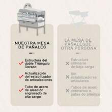 Diaper Changing Table - Grey - View 7