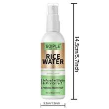 Goiple Rice Water Spray For Hair, Containing Biotin And Rice Extract, Promotes Healthy And Strong Hair, Smooths Frizz, Deep Conditioning, Nourishing & Moisturizing Rice Water Essence Suitable For Dry, Damaged, And Fragile Hair, Daily Hair Care Mist - Travel Size - View 8