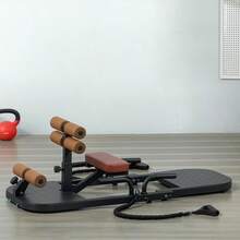 Foldable  Squat Machine, Hip Thrust Machine With Push Up Stand, Multipurpose Glute Workout Equipment-XY446133 - A91-381V00BK - View 10