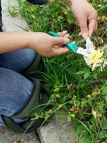 中性園藝護膝墊-易於使用、加厚記憶棉防滑可調節護膝,保護膝蓋,適用於園藝、清潔、跪地刷洗、修剪及其他工作 - 彩色 - 查看 9