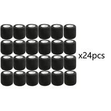 24pcs Black Disposable Adhesive Sports Bandages - Black - View 1