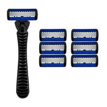 Classic 6-Layer Clean Shaving Razor For Men's Shaving & Women's Hair Removal, Manual Razor Blades, Create Perfect Skin - Multicolor - View 9