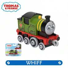 Mattel Mattel Thomas & Friends 全新合金金屬火車套裝，可推行式機車附煤炭車廂，收藏級扮家玩玩具火車，Nia/Ashima/Harold/Salty，3歲以上幼兒，卡通風格 1 件裝，生日聖誕禮物 - 彩色 - 查看 15