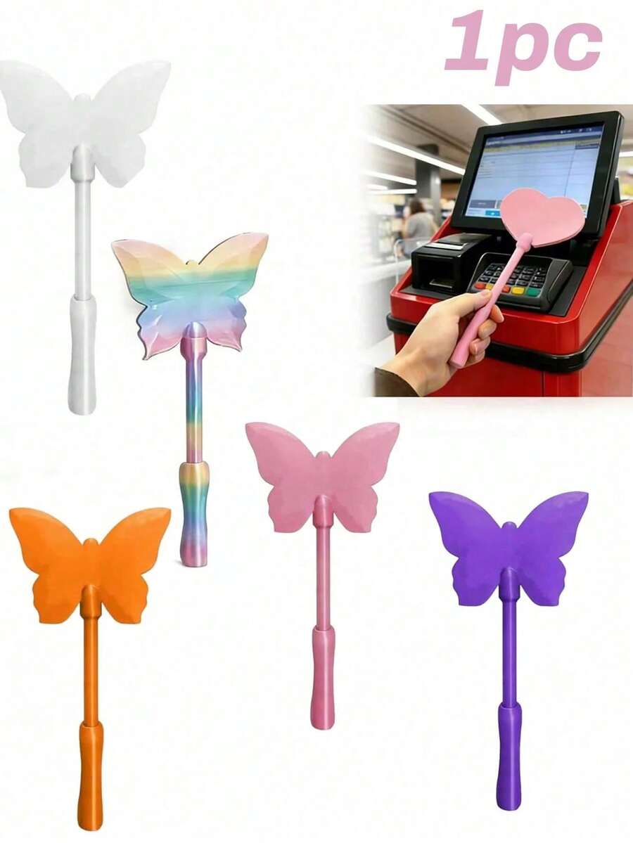 Contactless Payment Card Extender, Portable Contactless Card Holder, Credit/Debit Card Reach Extender, Suitable For Drive-Thru, Toll Booth, Retail Store Contactless Transactions, ID Card Organizer - Multicolor - View 1