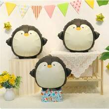 5/10pcs Matte Round Large Penguin Balloons, Party Decoration, Photo Booth Balloons, Suitable For Birthday Party, Holiday Decoration, Home Celebration, Winter Theme Party, Anniversary Banquet, Cartoon Balloon Decoration, Children's Small Gift Toys, Self-Sealing Foil Balloons, Children's Birthday Party Balloons, Cute Cartoon Balloons, Gift Toy Balloons, CE Certified Balloons - Penguin - View 6