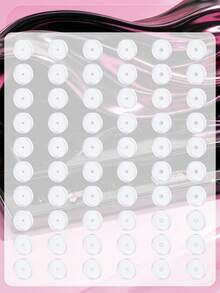 30/60/90pcs Silicone Piercing Healing Pads, Soft Anti-Hypertrophic, Disc-Shaped Design, Prevents Irritation And Inflammation, Suitable For Ear Piercing, Ear Studs, Nose Rings, Lip Piercing - Clear - View 6