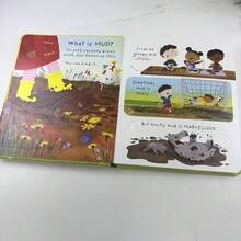 "¿Qué es una nube?" Material de aprendizaje 3D de preguntas y respuestas | Material de cartón, páginas interiores plegables, iluminación cognitiva, desarrollo del lenguaje, ilustraciones divertidas, estructura resistente - Multicolor - Ver 9
