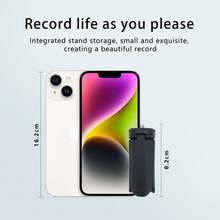 Portable Mini Tripod Desktop Camera Stand Lightweight Handheld Stabilizer Compatible With OSMO Pocket 4 & 3 & 2, Action Camera, Smartphone, Webcam Travel Vlog - View 10