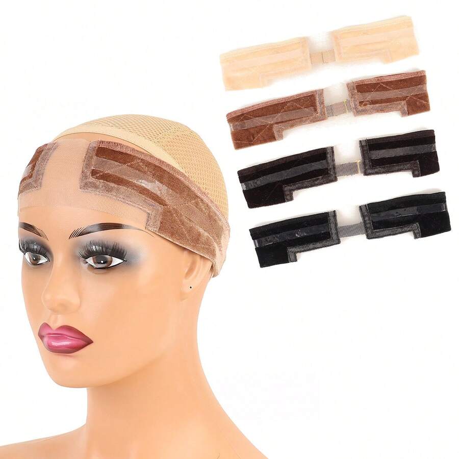Elastic Bands With Silicone Added For Wearing Under Lace Wigs Headband For Wig Wig Accessories, Halloween - View 1
