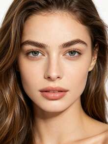 1/2 Pcs Natural-Looking Realistic BrownEyebrow Temporary TattooStickers - Easy ApplyDisposable - Brown - View 4