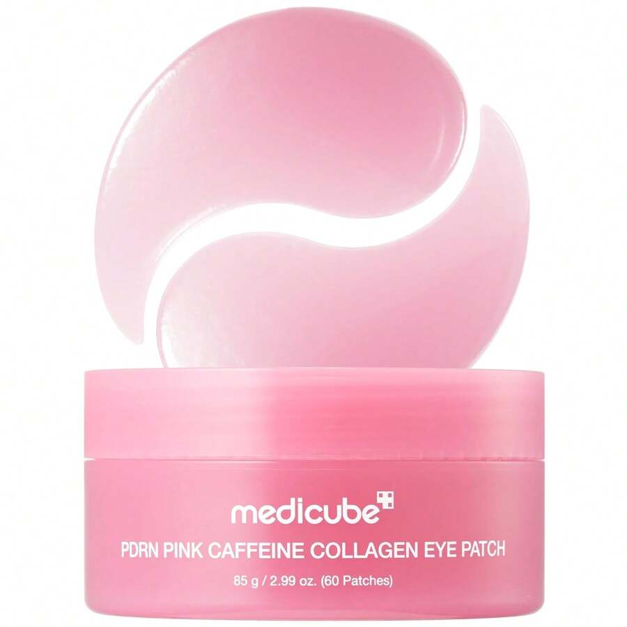 Medicube - PDRN Pink Caffeine Collagen Eye Patch 60PADS - Eye Care/anti-aging - View 1