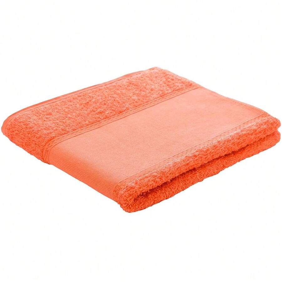 Kit Of 3 Arteira Russian Point Face Towels For Machine Embroidery 100% Cotton - 橘色 - 查看 1