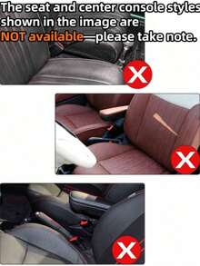 Multifunctional 2-In-1 Car Seat Gap Storage Box & Anti-Drop Plug: Dual-Compartment Non-Slip Storage Box, Suitable For Sedans And SUVs, Interior Accessory For Storing Small Items - Multicolor - View 9