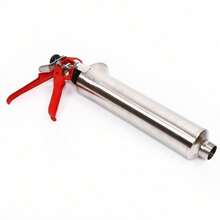 Mortar Grouting Gun Pointing Tile Cement Applicator Caulking Tool With 2 Nozzles - 1 - View 2