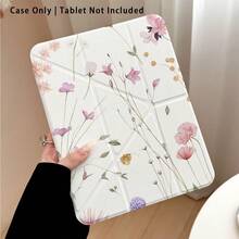Casing Pelindung Tablet Akrilik Kristal dengan Motif Bunga dan Efek Lukisan, Kompatibel dengan Honor 8/9/10/X8/X8A/X9/X8Pro/X9Pro, MatePad SE 11 Inch/MatePad 11 Inch/11.5 Inch, MatePad Pro, Apple Generasi ke-10/11 2025 (A16), Galaxy Tab A7/A9 dan Model Populer Lainnya - Gaya 28 - View 4