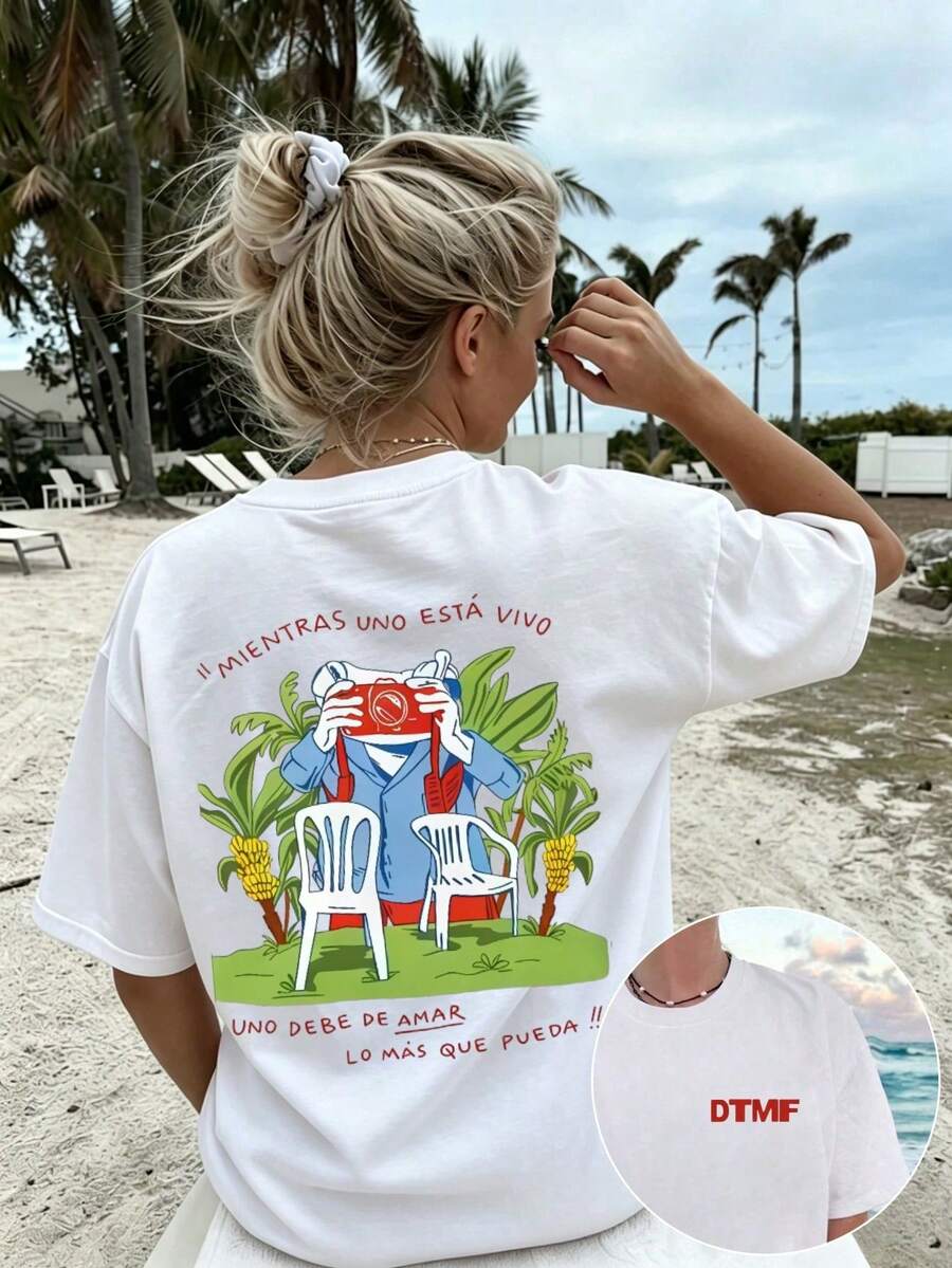 Women T-Shirts - White - View 1