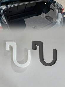 Universal Car Umbrella Hook, No-Drill Installation, Multi-Function Trunk Hook For Umbrella, Towel, Fishing Rod, Camping Gear, Fits Most Car Models - A - View 2