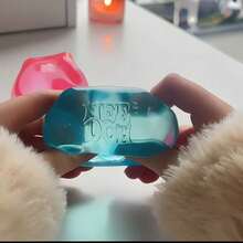 Schylling Random Style 1pc Rocking Toy "Stress Cube", Slow Rebound Soft Toy, Anxiety Relief Sensory Rocking Toy, Suitable For Autism Sensory Soft Toy, Soothing Toy, Gift Box Filler, Birthday Gift, Classroom Reward Treasure Box Toy - Multicolor - View 1