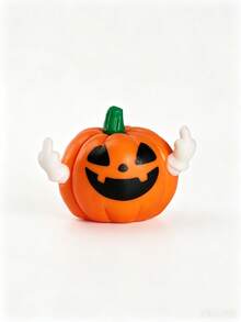Fun Pumpkin Figurine, Mini Resin Halloween Jack-O'-Lantern Ornament, Cute Desktop Decor, Suitable For Home, Office, Party, Bookshelf, Halloween Gift - Cute Finger Pumpkins - View 8