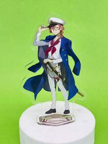 "Bungo Stray Dogs" Sailor Uniform Series Acrylic Stand, Cute Character Display Stand, Manga Merchandise, Creative Gift, Handmade Craft, Office Accessory, Desktop Decoration, Gift For Girls - A - View 13
