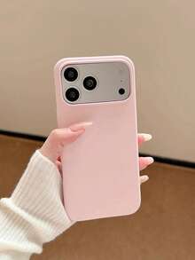 4pcs/Set Phone Cases, Pink+Magenta+White, Dopamine Matte 4pcs Phone Case Set Suitable For IPhone17promax/17pro/17/16promax/16/16pro/16plus/15/15promax/15pro/15plus/11/12/13/14promax/12pro/12promax/13pro/13promax/14pro/14promax/14plus, Ins Style High-End Feeling, Matte Design Anti-Slip Anti-Sweat, Sweet Girl Elegant With Elegant Style, Soft Shell, Simple Creative Highly Attractive - Pack Of 3 [Rose Red + Pink + White] - View 6