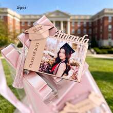 Ornamen Kenang-kenangan Foto Kelulusan yang Dipersonalisasi, Tag Kenang-kenangan Kelulusan Akrilik Berbentuk Topi dan Rumbai Wisuda yang Unik, Dapat Dicetak Sesuai Pesanan dengan Foto Kelulusan Anda Sendiri, Nama Kustom, Nama Sekolah, Tahun Kelulusan & Teks Kelas. - MultiWarna - View 17