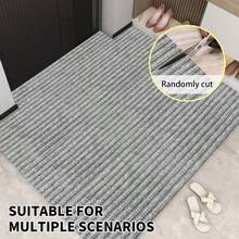 Keset Pintu Anti Selip, Keset Pintu Depan, Keset Pintu Besar Anti Selip Perekat Sendiri, Keset Penyerap untuk Dapur, Kamar Mandi dan Teras, Keset Pintu Besar Anti Selip Perekat Sendiri, Karpet Pintu Masuk Profil Rendah, Keset Pintu Masuk Anti Melengkung, Mudah Dibersihkan - MultiWarna - View 6