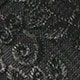 Black Intertwined Floral Pattern