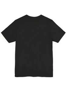 2026Spring And Summer New Collection,Casual Women's Short Sleeves T Shirt,Round-Neck Versatile Style - 黑色 - 查看 2