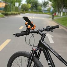 TOSUOD Dudukan Ponsel Sepeda Tahan Guncangan 6 Cakar, Dudukan Navigasi Stang Universal untuk Sepeda Listrik dan Sepeda Balap, Desain Stabil dan Anti Goyang Cakupan Penuh, Aksesori Penyimpanan Ponsel untuk Bersepeda di Luar Ruangan dan Perjalanan Sehari-hari - MultiWarna - View 11