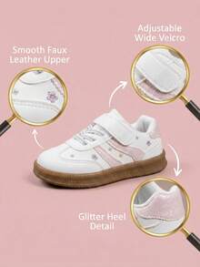 Sepatu Sneakers Slip-On Unisex Anak-Anak dengan Perekat Velcro, Sepatu Serbaguna untuk Kembali ke Sekolah, Cocok untuk Semua Musim dan Aktivitas Luar Ruangan - Berwarna merah muda - View 7