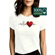 Women T-Shirts - 白色 - 查看 9